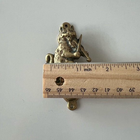 Vintage Door Knocker The Cat & Fiddle Buxton - Picture 12 of 12